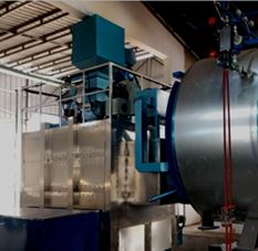gasifier burner for chemical